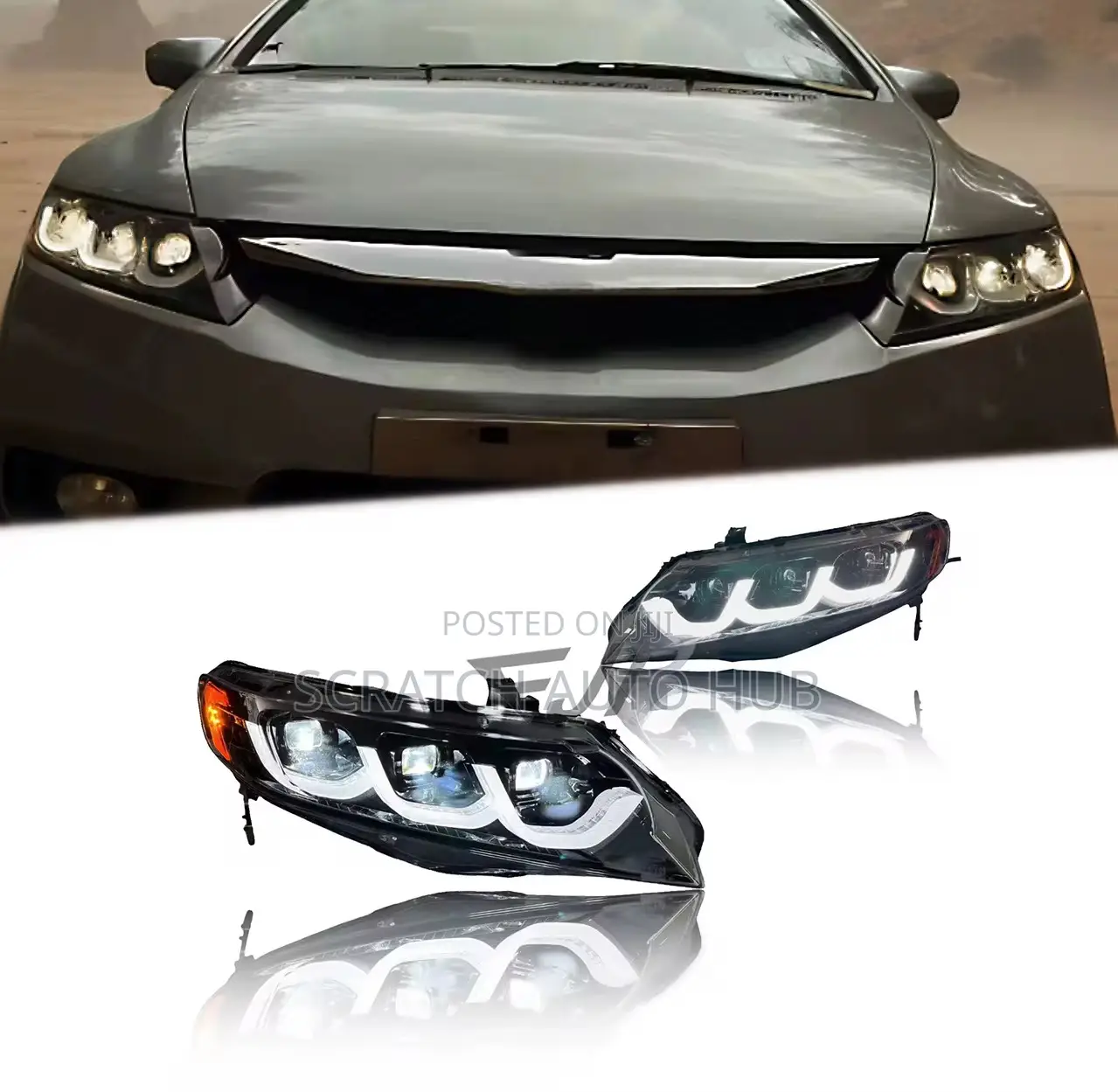 Honda Civic 2006/2011/ Spec Headlights Available