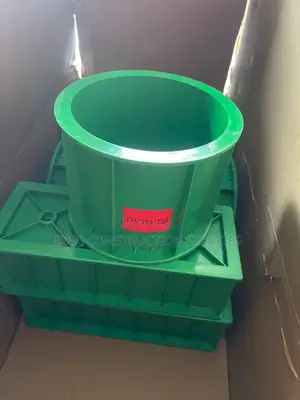 Concrete Mould 175*185*150mm Green Cylinder
