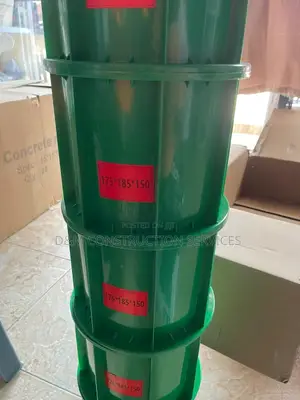 Concrete Mould 175*185*150mm Green Cylinder