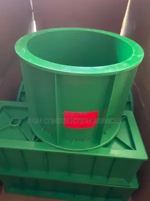 Concrete Mould 175*185*150mm Green Cylinder