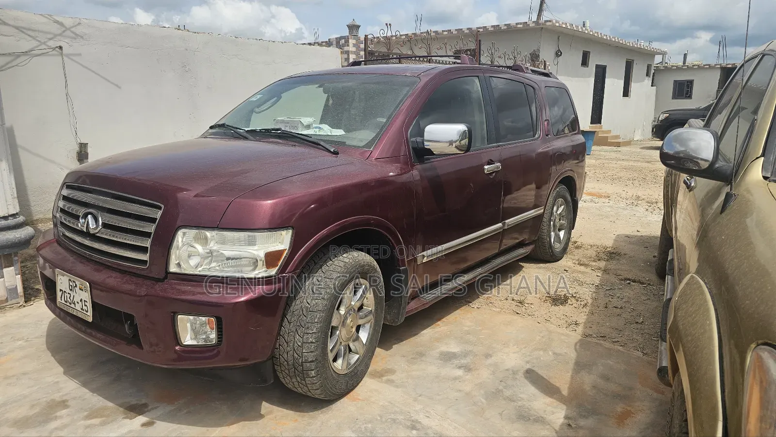 Infiniti QX56 2010 Burgundy