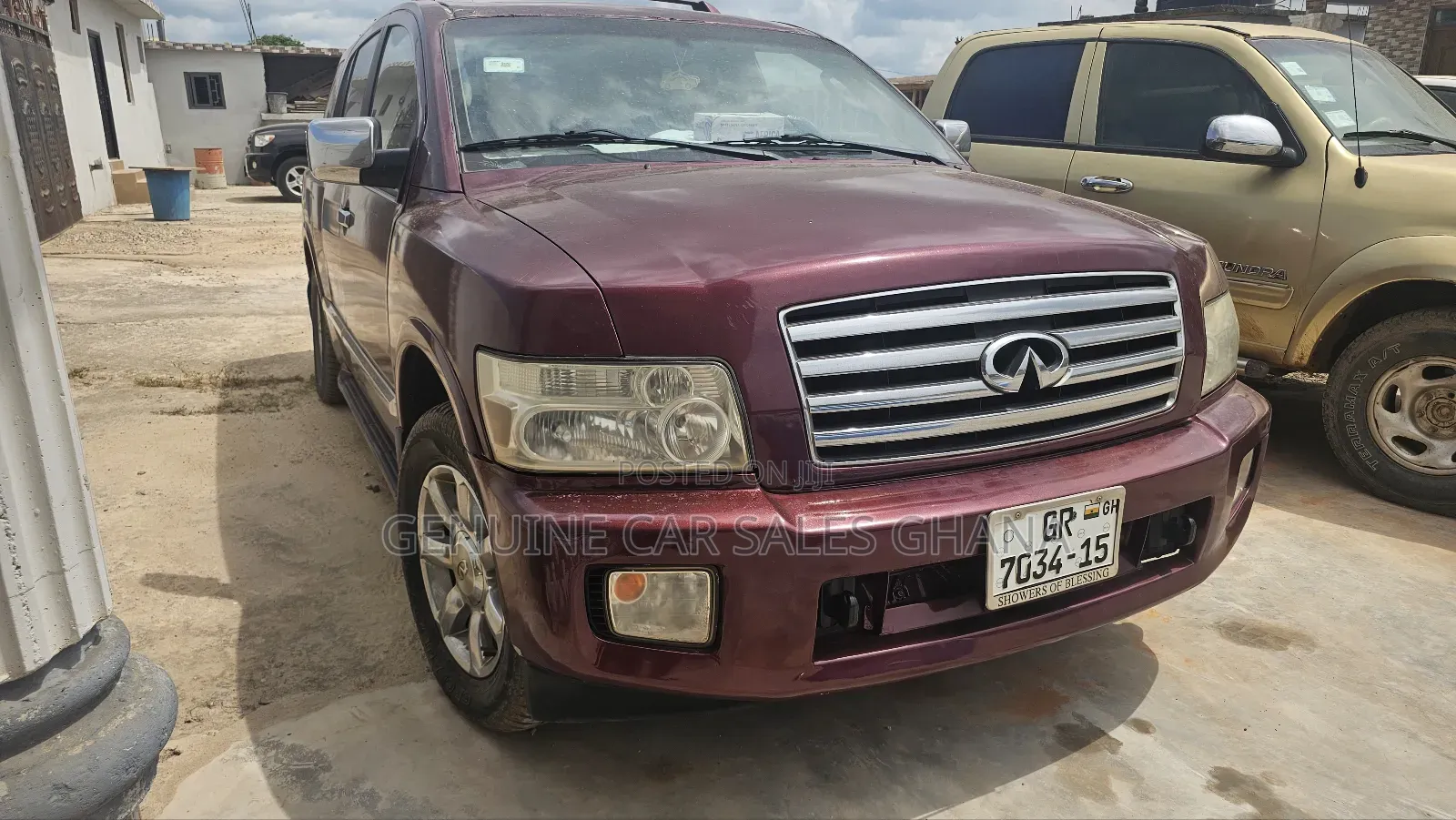 Infiniti QX56 2010 Burgundy
