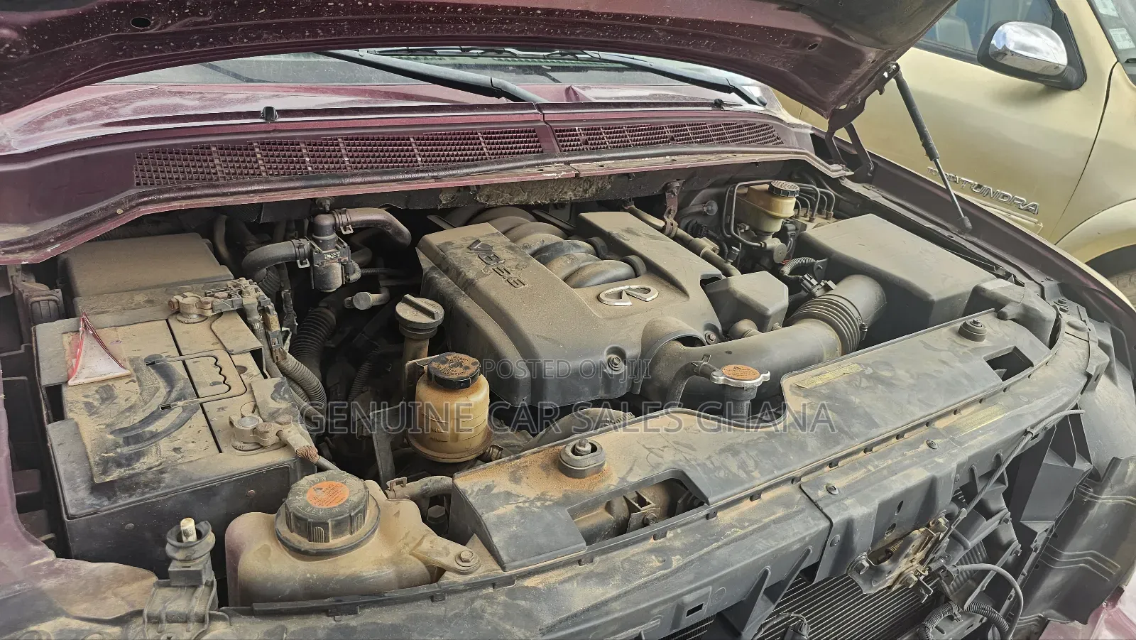 Infiniti QX56 2010 Burgundy