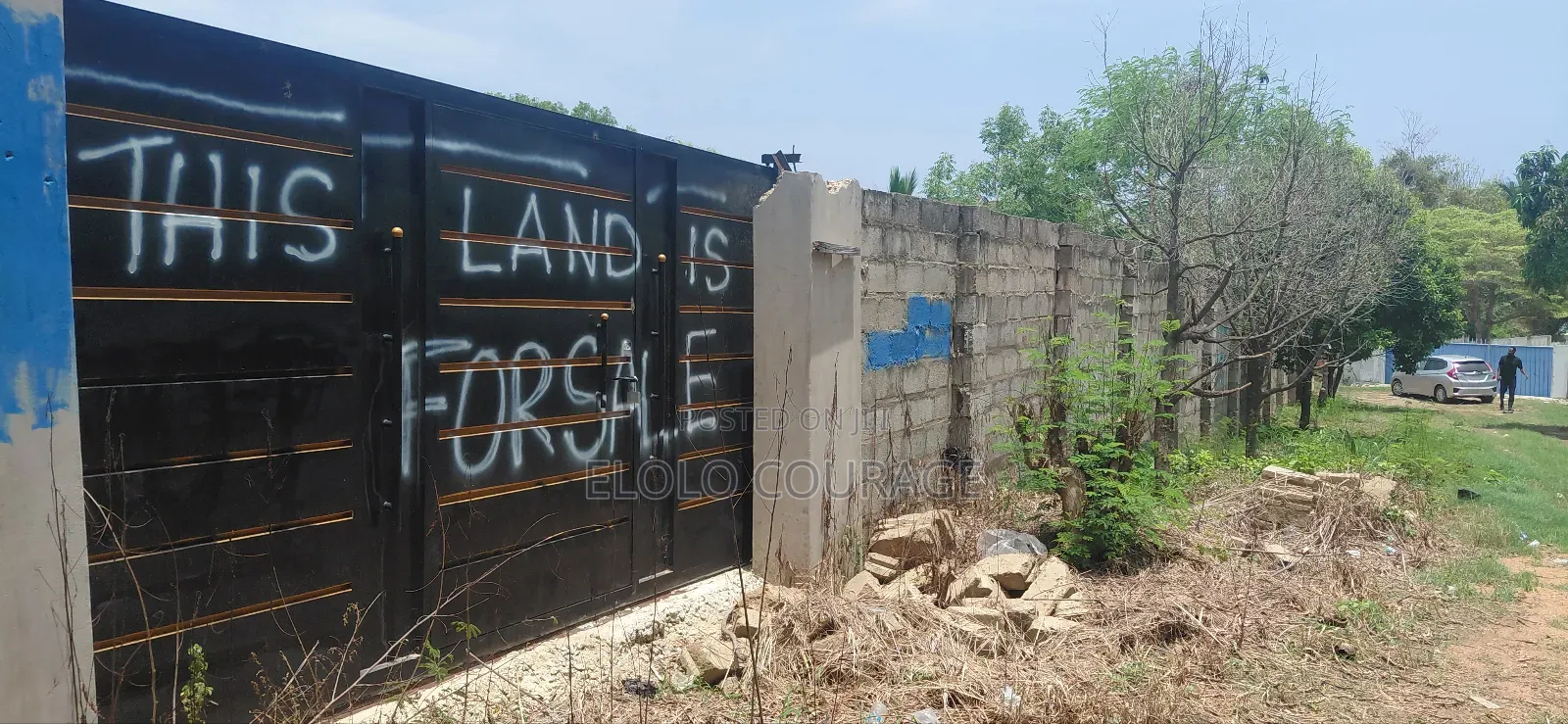 2 and Half Plot for Sale at Kokrobite