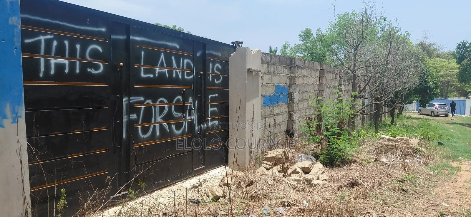 2 and Half Plot for Sale at Kokrobite