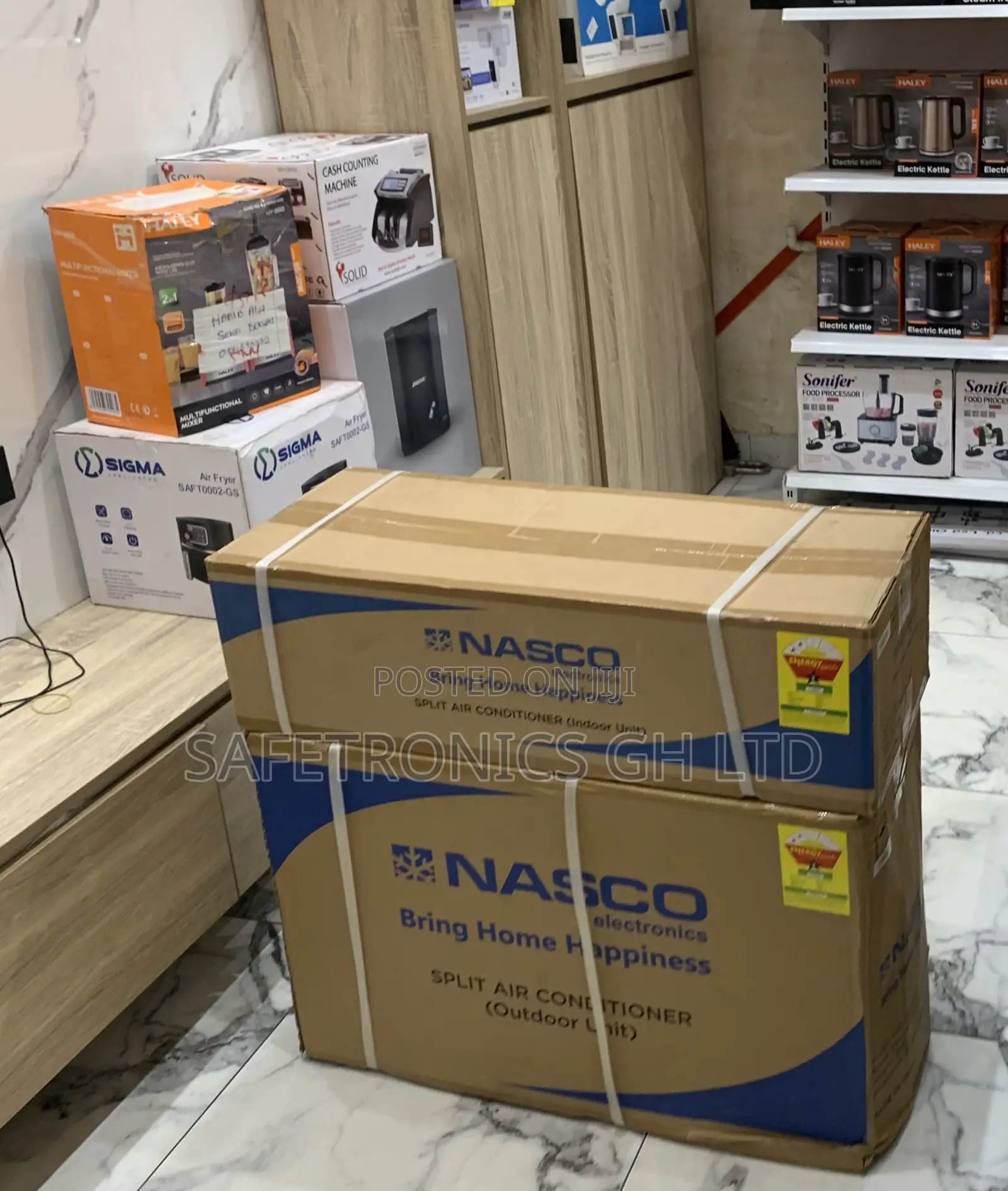 Trust Quality Split Type 1.5 Horsepower Nasco White Ac