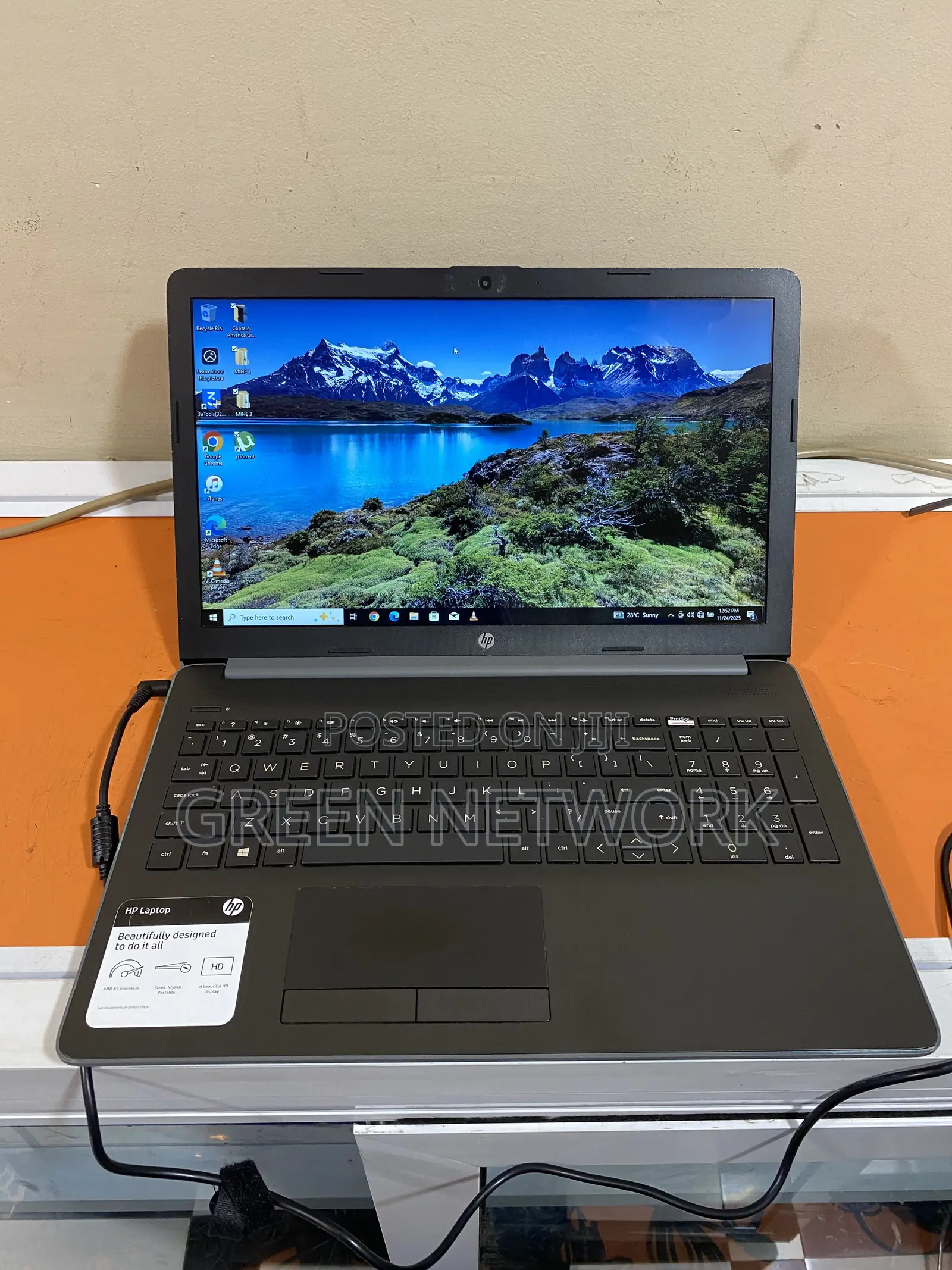 Laptop HP 15-da3007nia 8GB AMD Ryzen HDD 500GB