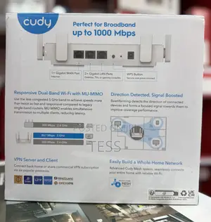 Cudy Gigabit Wireless Router Dual Band Wr130e Ac1200 Mu-Mimo