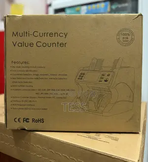 Mix Value Money Counting Machine With Back Up Battery