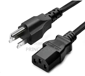 Standard 5ft (1.5m) Ac Power Cord Cable 10 Amps 125 Volts Black