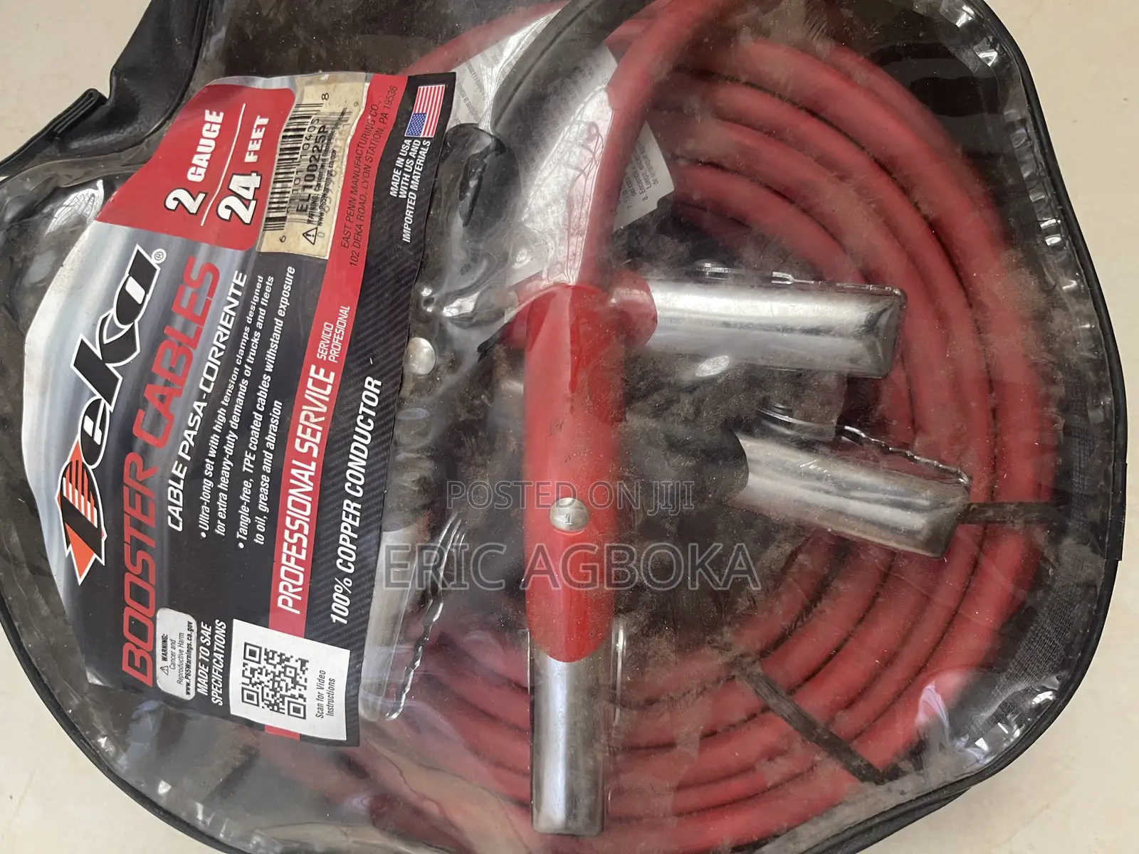 Deja Heavy Duty Booster/Jumper Cables