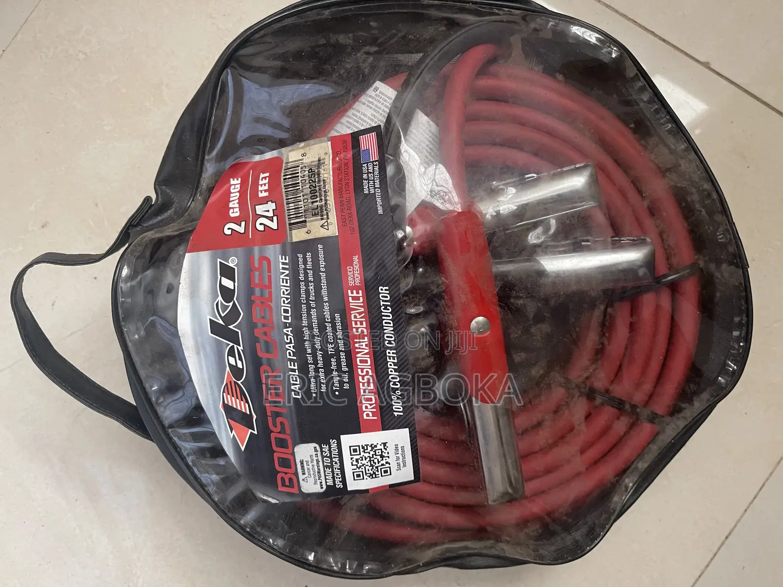 Deja Heavy Duty Booster/Jumper Cables