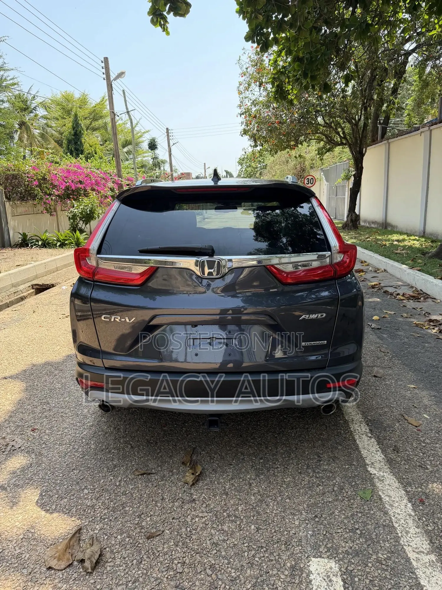 Honda CR-V Touring AWD 2019 Gray