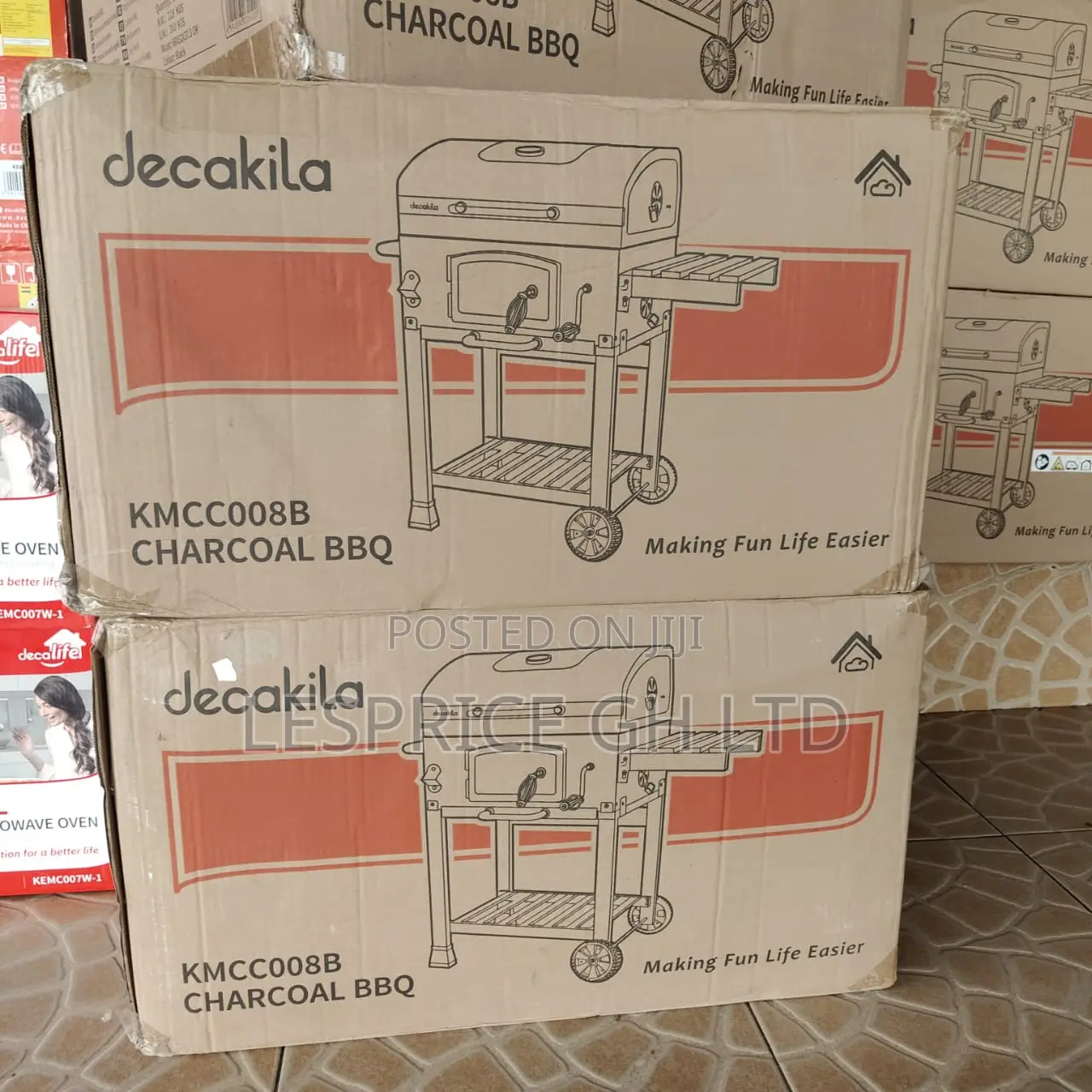 Ultra Modern Barbecue Grill Stand From Decakila