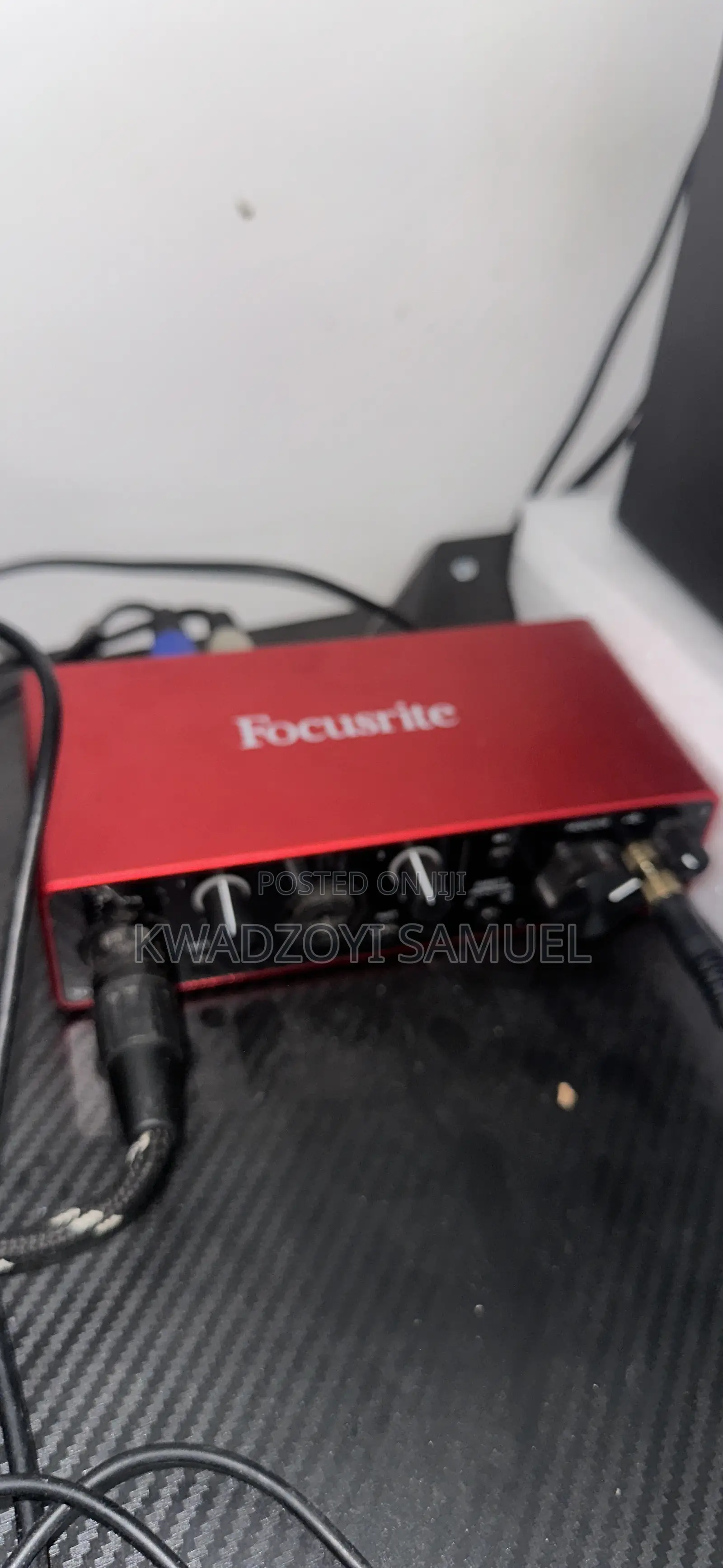 Focusrite 2i2 3gen and Takstar Microphone