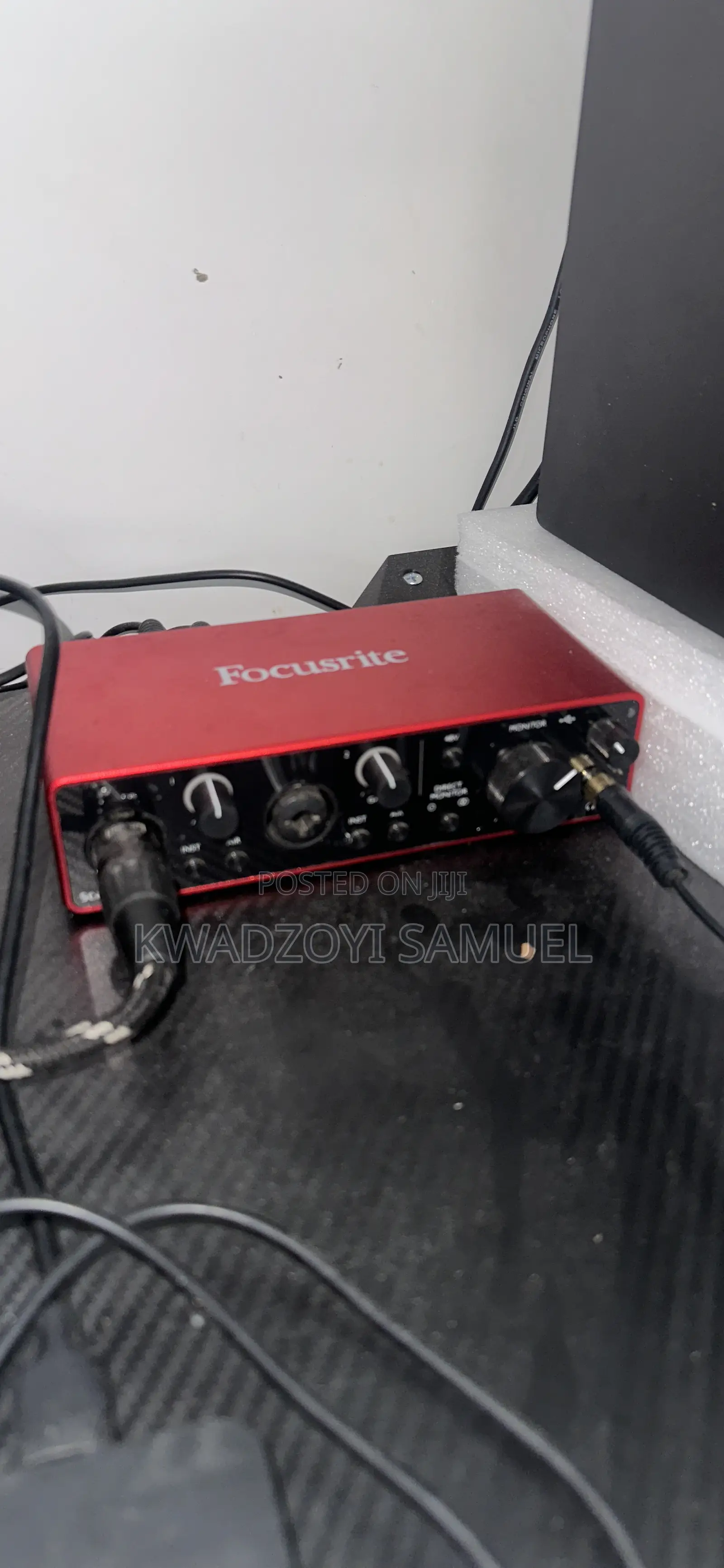 Focusrite 2i2 3gen and Takstar Microphone