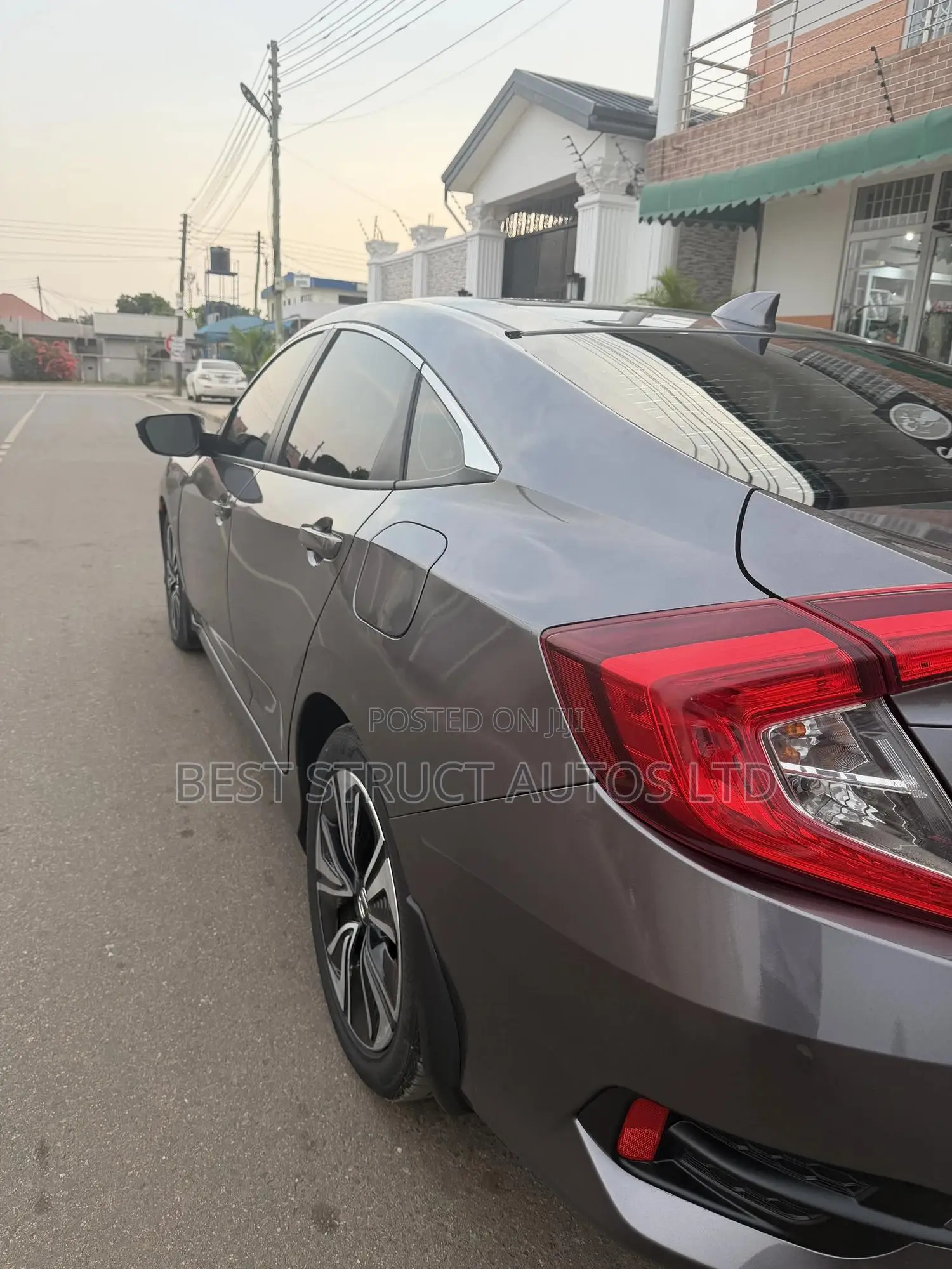 Honda Civic EX-L Sedan 2018 Silver