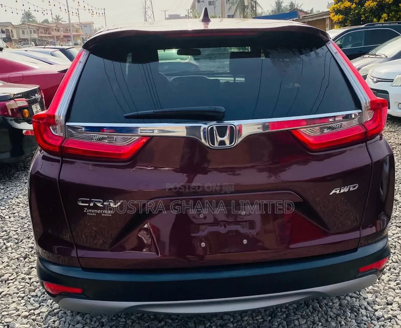 Honda CR-V EX AWD 2019 Burgundy