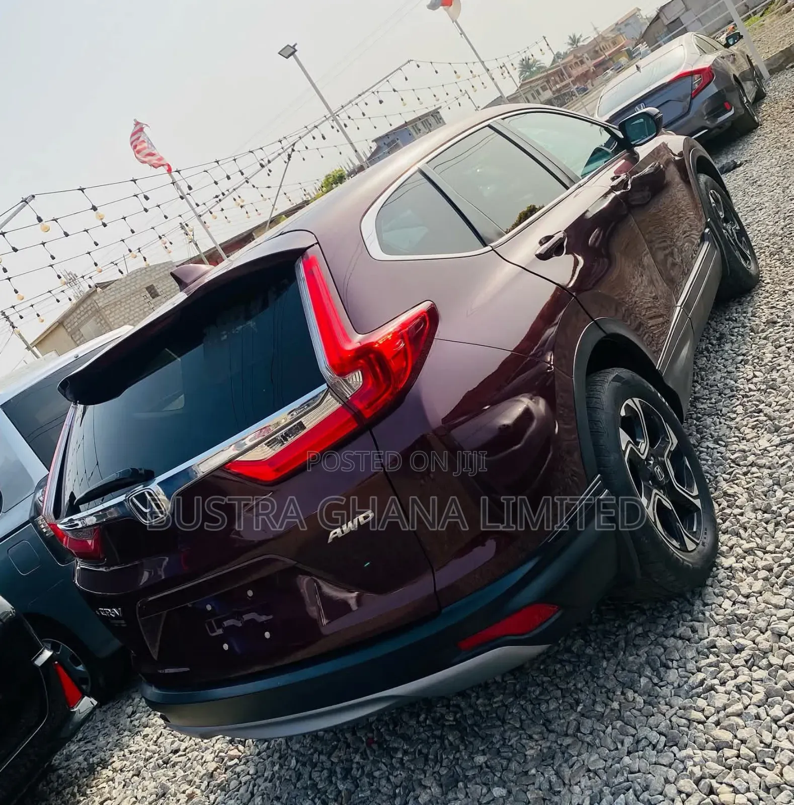 Honda CR-V EX AWD 2019 Burgundy