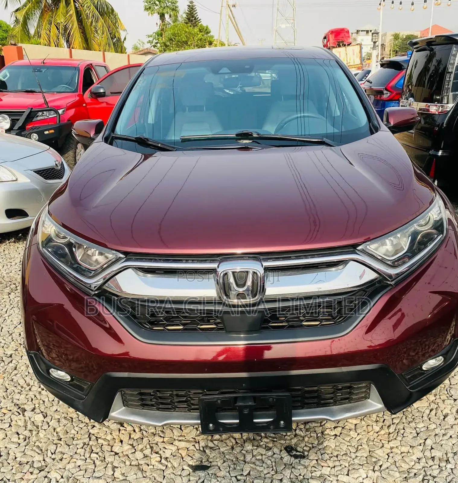 Honda CR-V EX AWD 2019 Burgundy