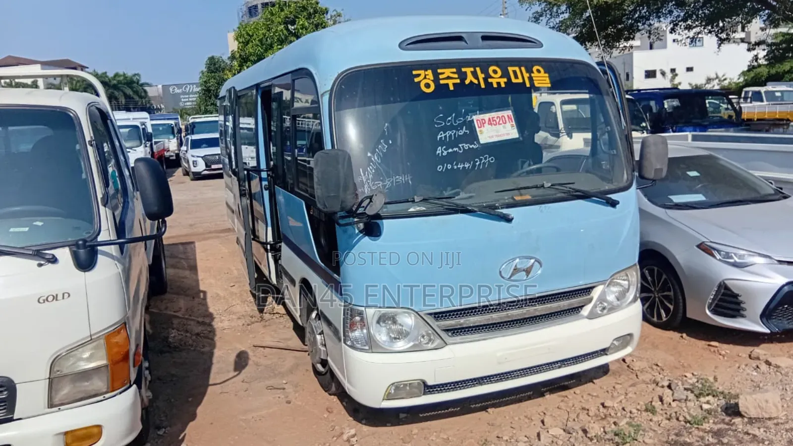 Hyundai County 2015 Blue