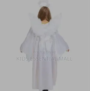 Girls Angel Costumes With Wings, Ward and Holla