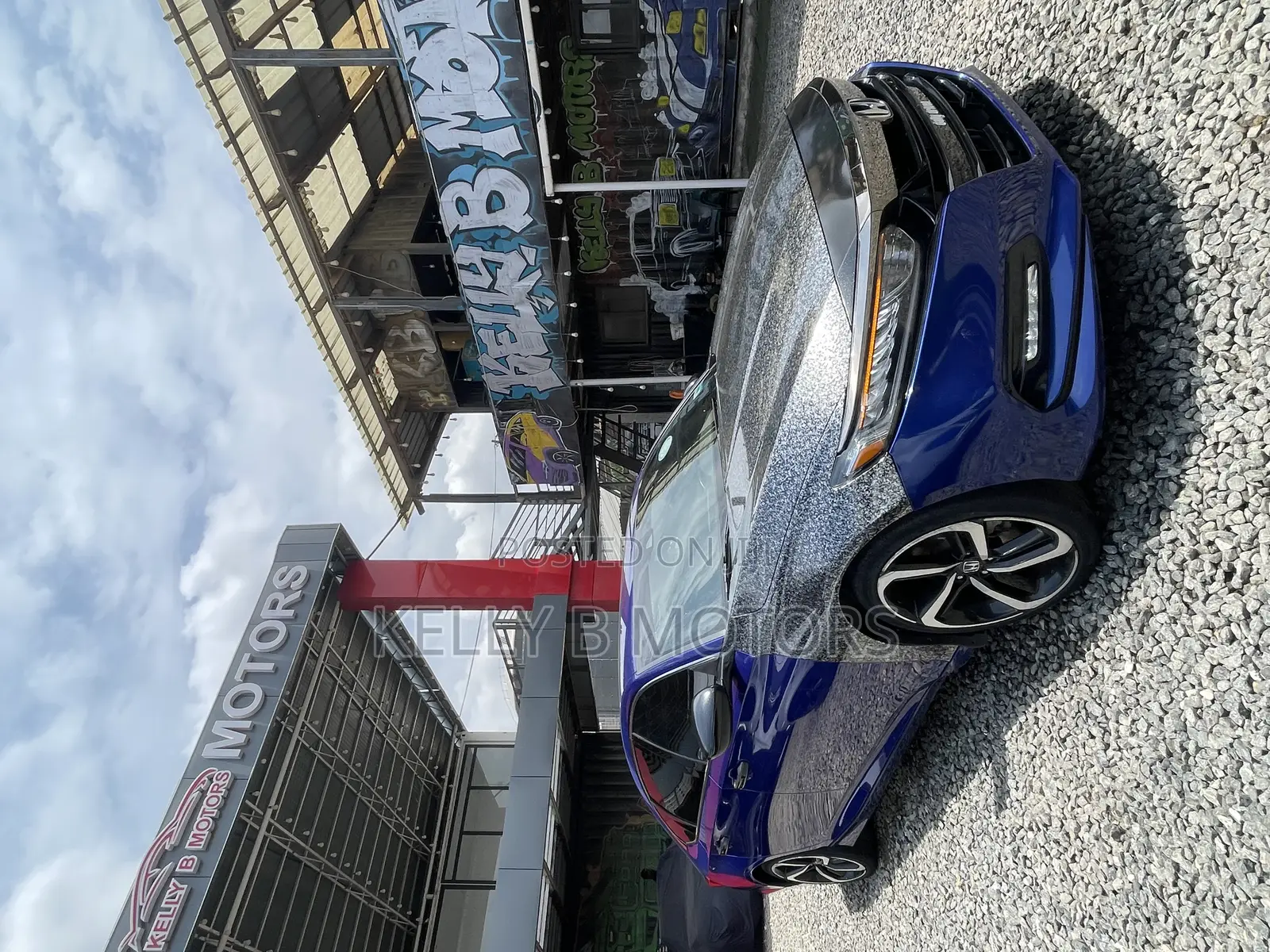 Honda Accord Sport (1.5L 4cyl Turbo 6M) 2019 Blue