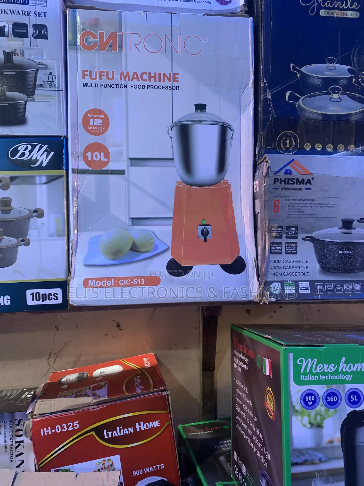 Cntronic Fufu Machine and Multi Function Food Processor