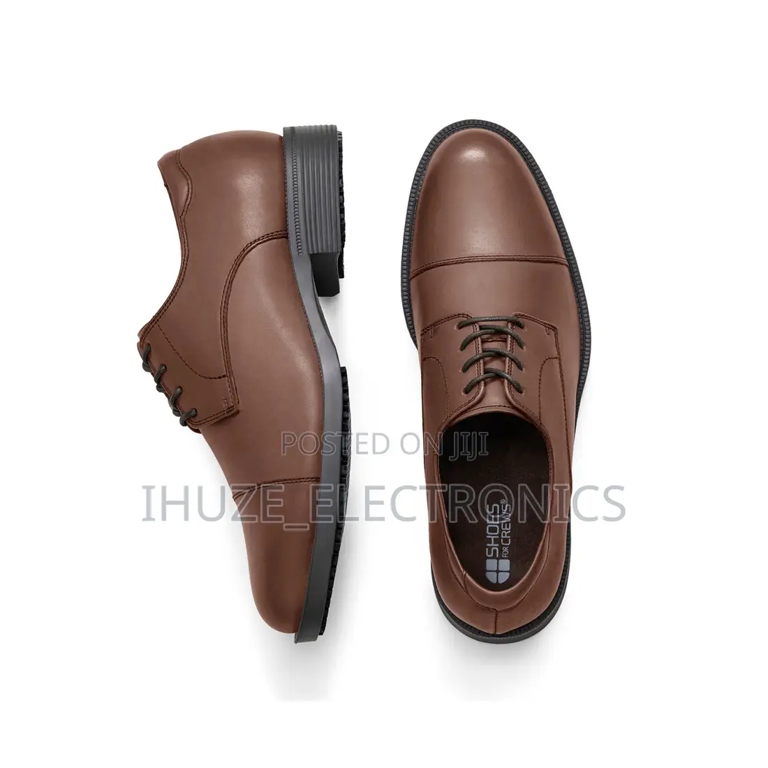 Shoes for Crews Senator Brown Safety Shoe- Sizes 43/44