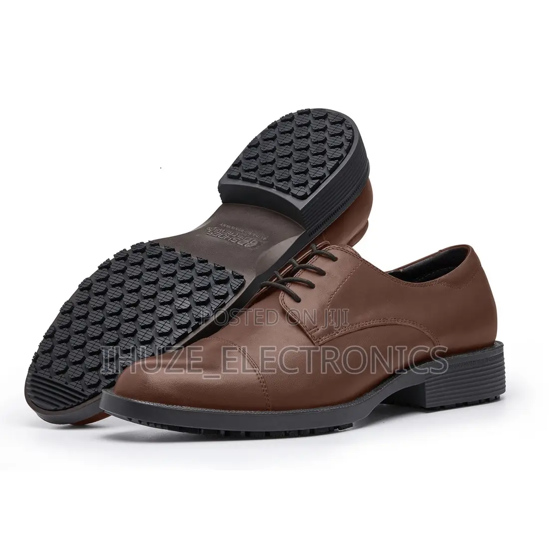 Shoes for Crews Senator Brown Safety Shoe- Sizes 43/44
