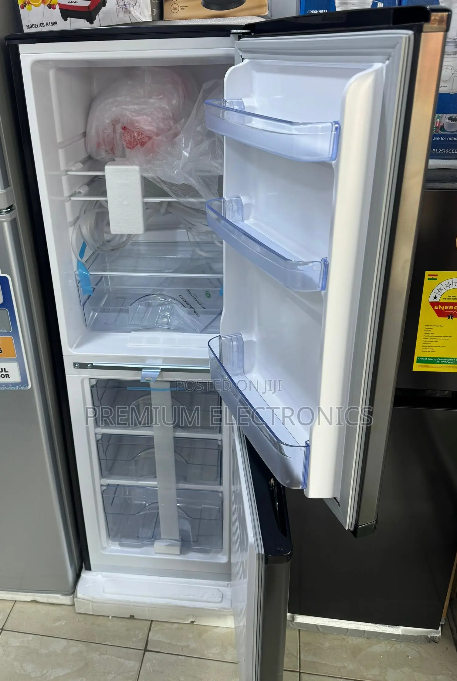 Nasco Direct Cooling 142l Bottom Freezer Nasd2-20 Fridge