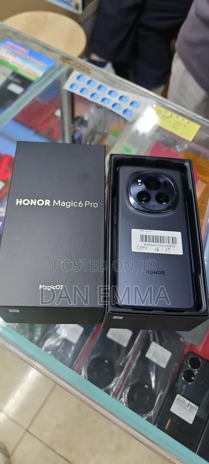 New Honor Magic6 Pro 512 GB Black