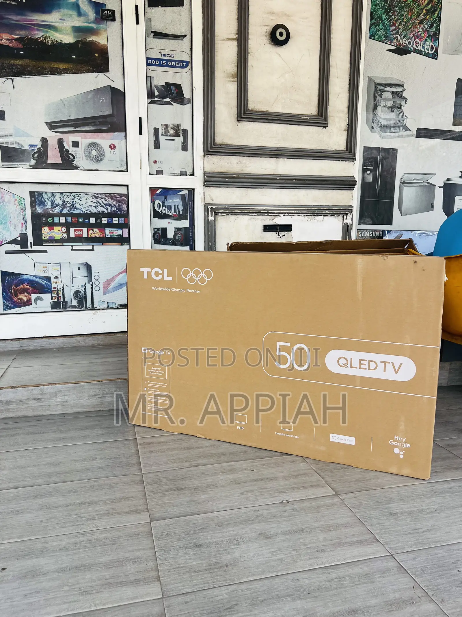 Check Out Affordable TCL 50 Inch Qled Smart Television(Black) 