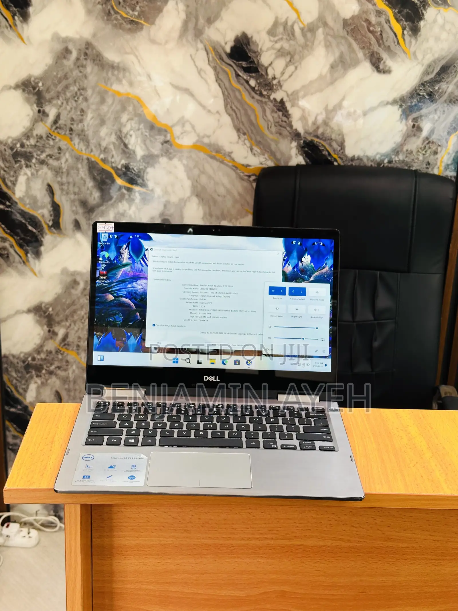 Laptop Dell Inspiron 13 7373 8GB Intel Core i5 SSD 256GB