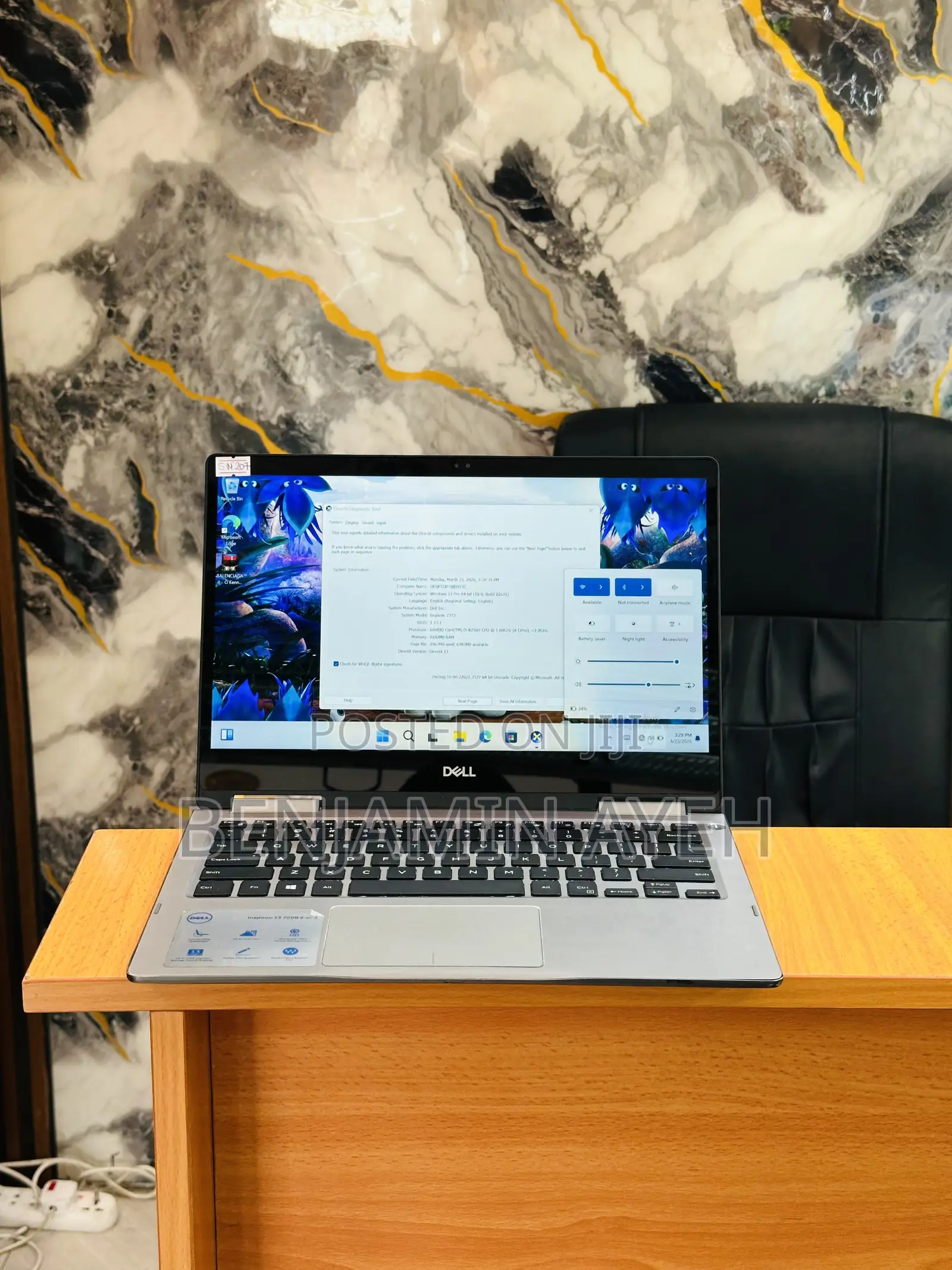 Laptop Dell Inspiron 13 7373 8GB Intel Core i5 SSD 256GB