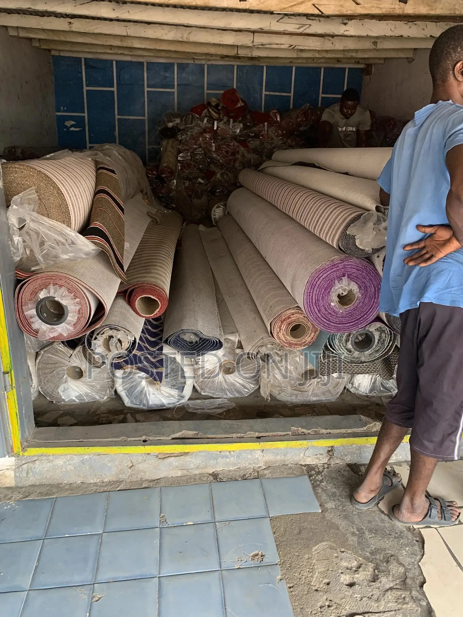 Woolen Tile Carpet Decor
