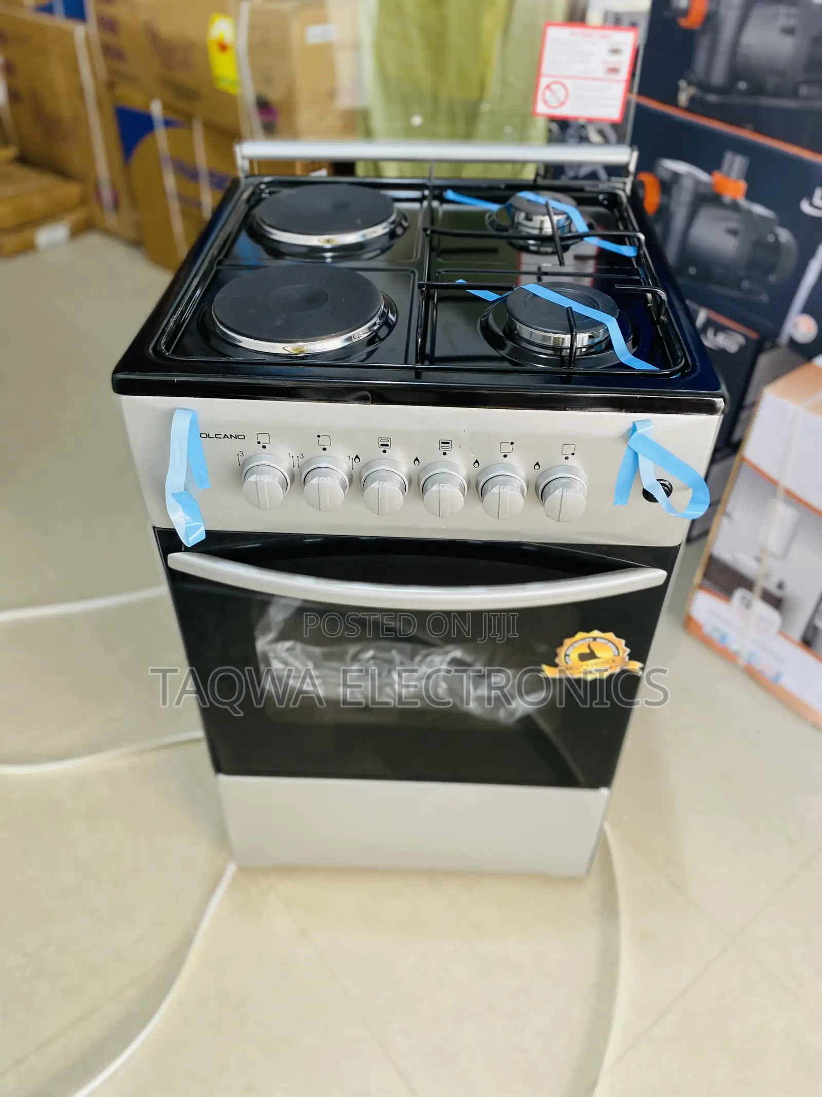 Purchase Electric and Gas Volcano 2+2 With Oven and Grill