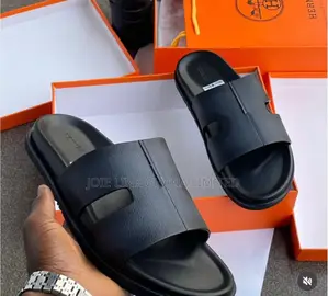 Hermes Slippers Chypre H Cutout With Moulded Footbed Now