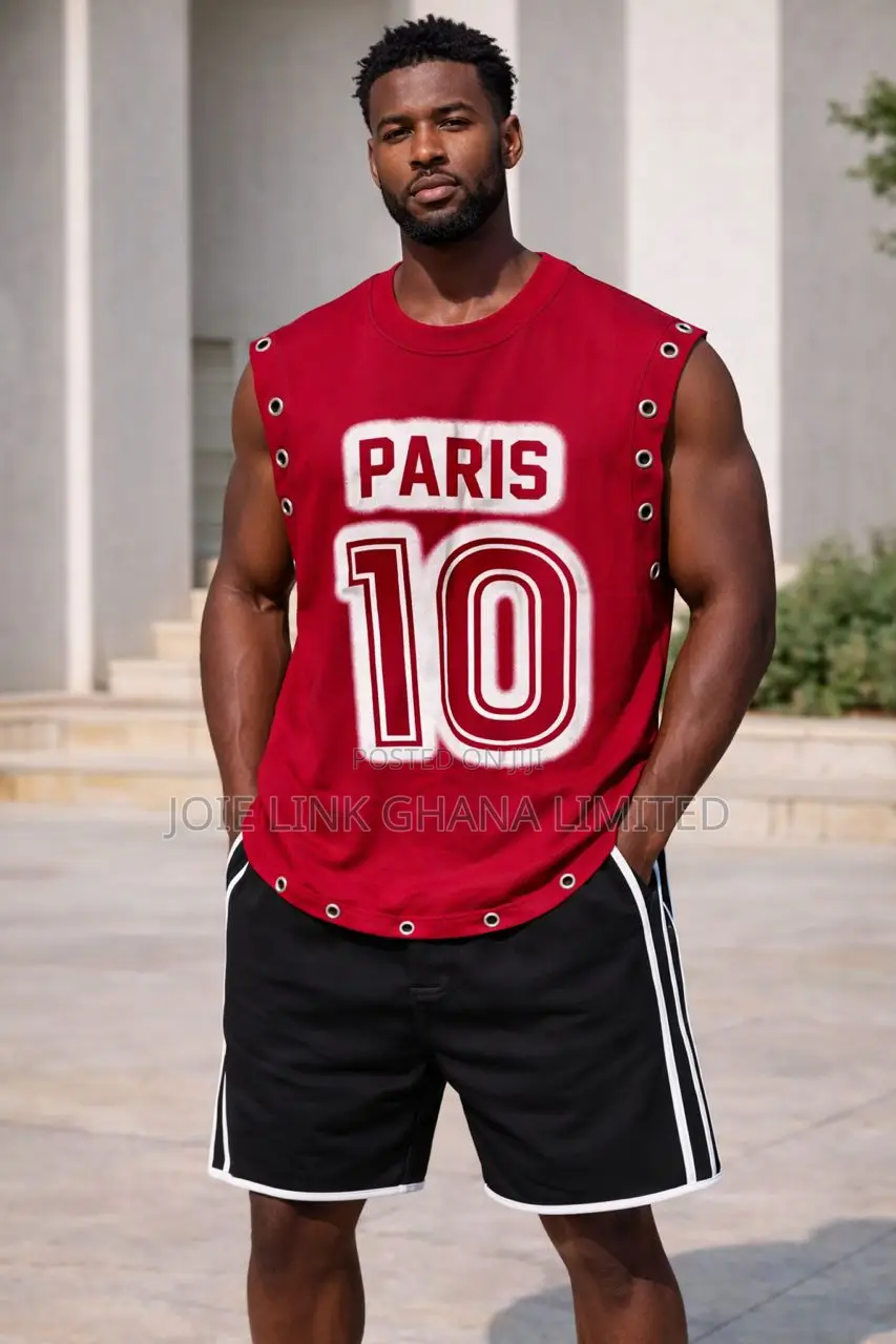 Cotton Sleeveless T Shirt Available Now