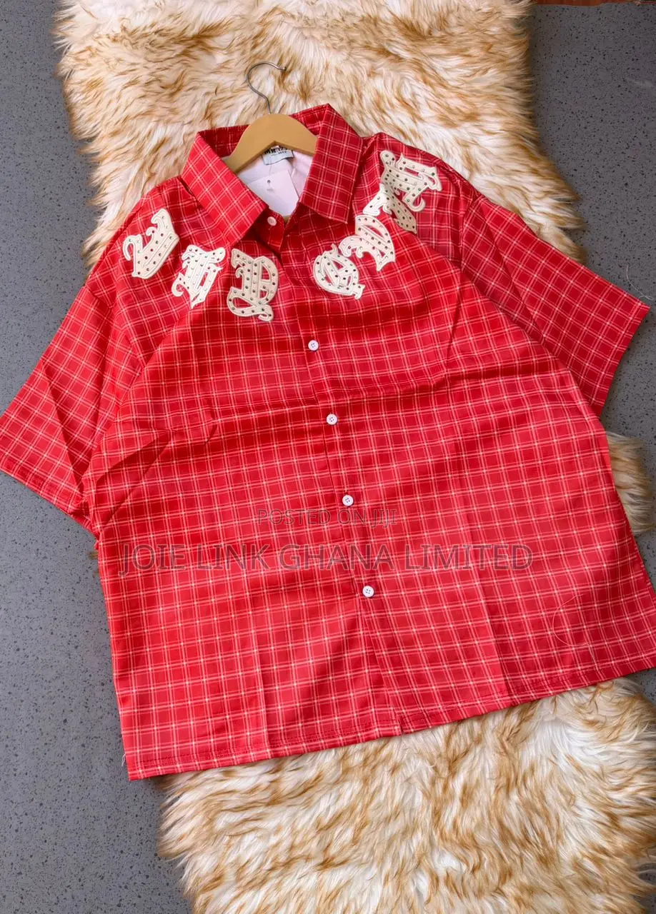 Mens Regular Fit Plaid Shirt Available Now.