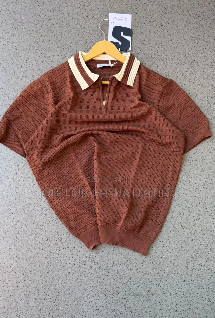 Premium Classy Knit Club Tees Available in Size