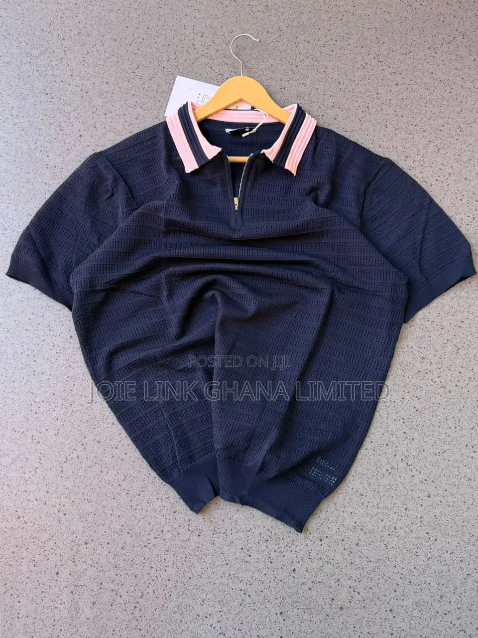 Premium Classy Knit Club Tees Available in Size
