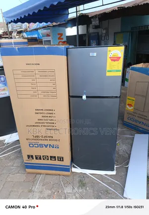 Nasco Fridge Nasf218fl(158liter) Double Door Refrigerator