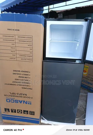 Nasco Fridge Nasf218fl(158liter) Double Door Refrigerator