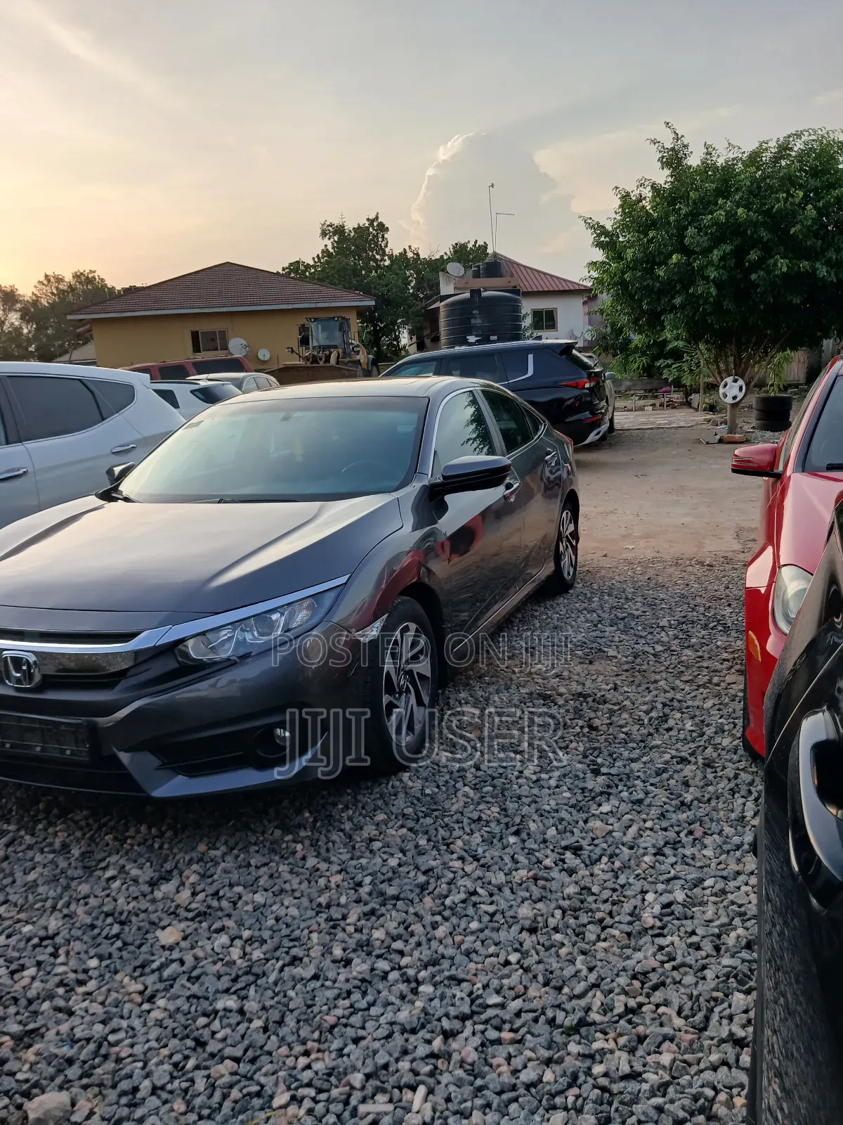 Honda Civic EX Sedan 2018 Gray