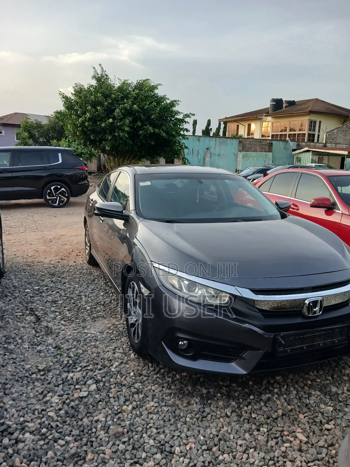Honda Civic EX Sedan 2018 Gray