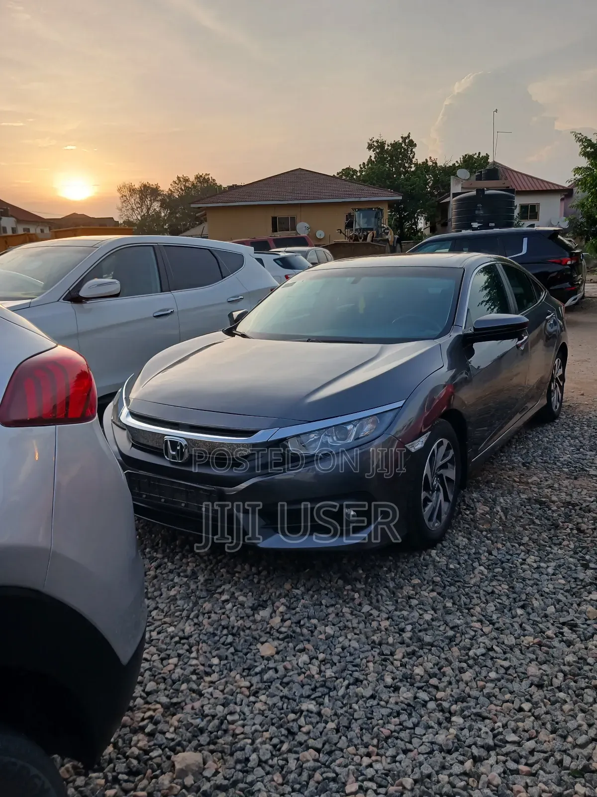 Honda Civic EX Sedan 2018 Gray