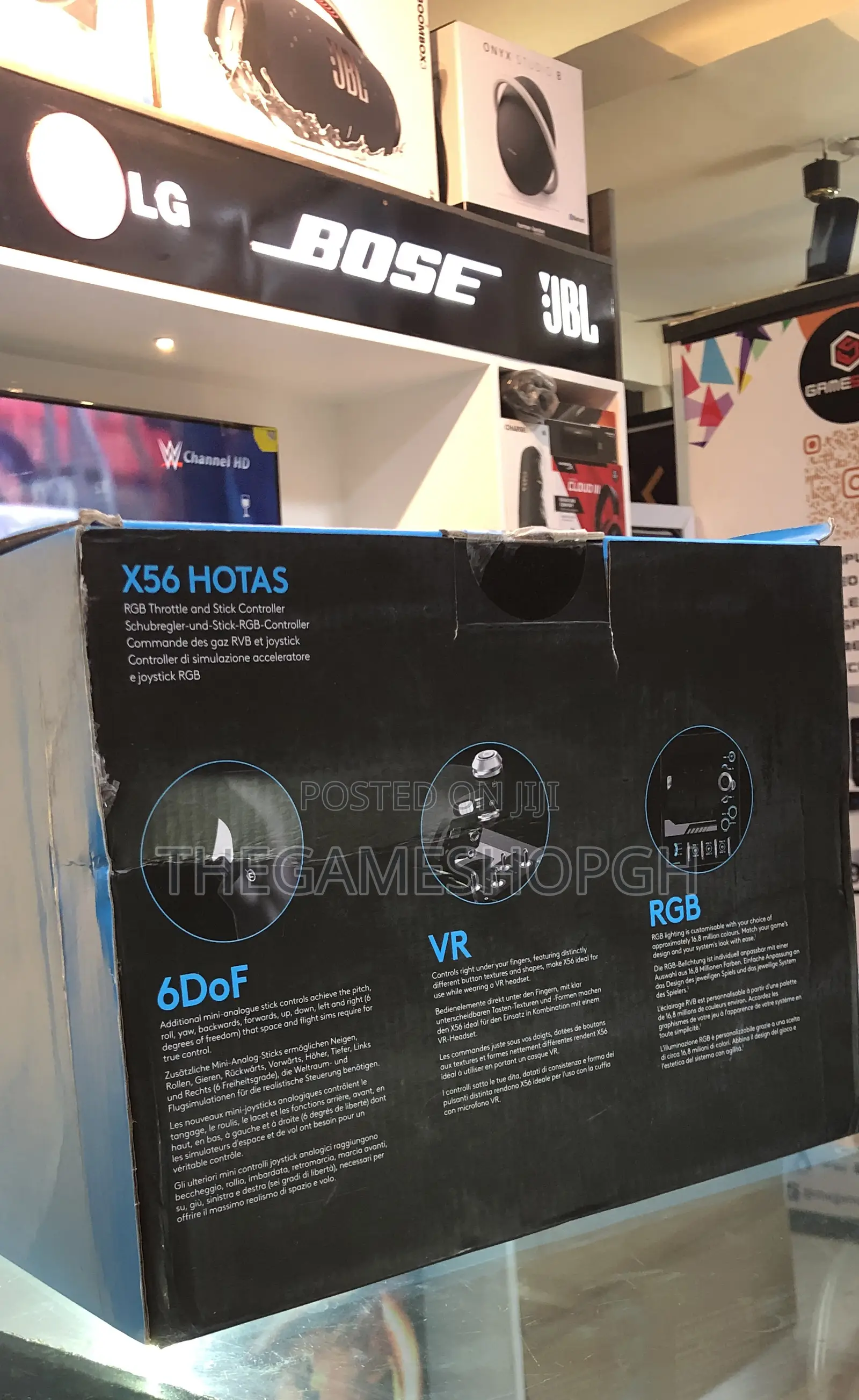 X56 Hotas RGB Throttle and Stick Controller Filght Simulator