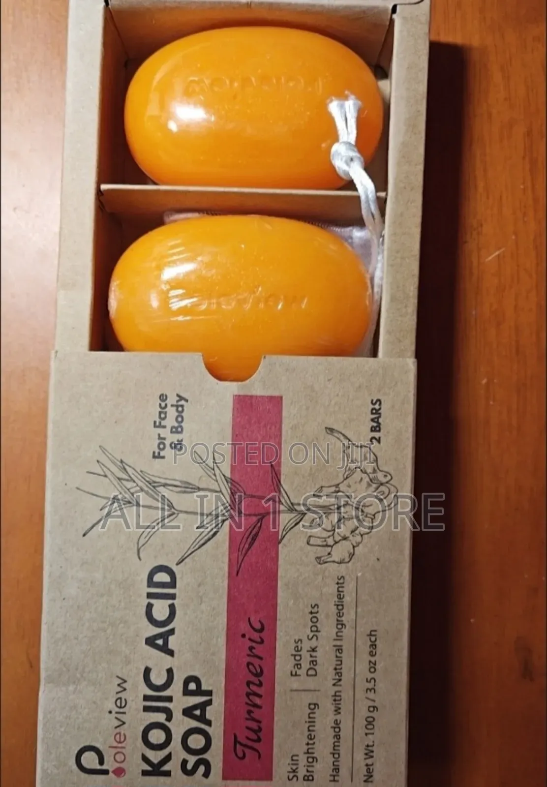 Kojic Soap/Kojie Soap/Skin Whitening/Acne Control/Anti Aging