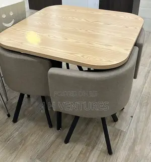 Round 4 Seater Dining Set